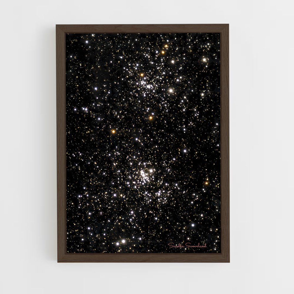 Poster Éblouissant Amas Stellaire – affiche Étoiles (vue 5)